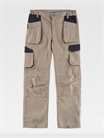 PANTALONI LAVORO MULTITASCHE ELASTICIZZATO