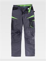 PANTALONI LAVORO MULTITASCHE PROT. GINOCCHIA TES. CANVAS